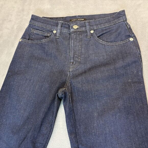 Lucky Brand Womens Jeans Size 4/27A Ava Skinny Denim Mid Rise Dark Wash Stretch - Picture 3 of 12